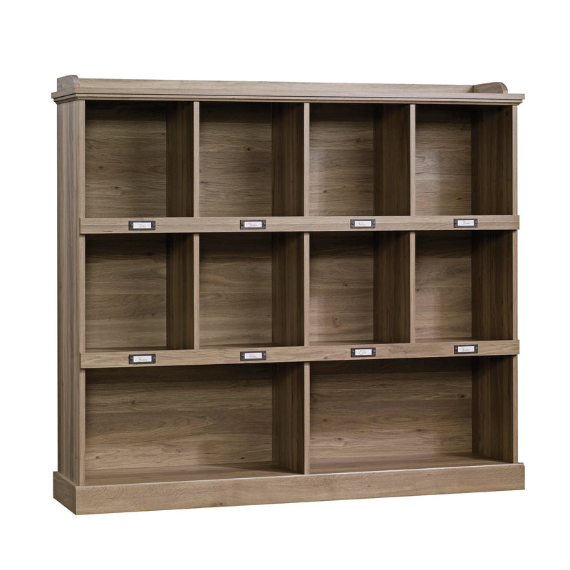 Barrister Lane Engineered Wood 10-Cubby Bookcase in Salt Oak - Puck's