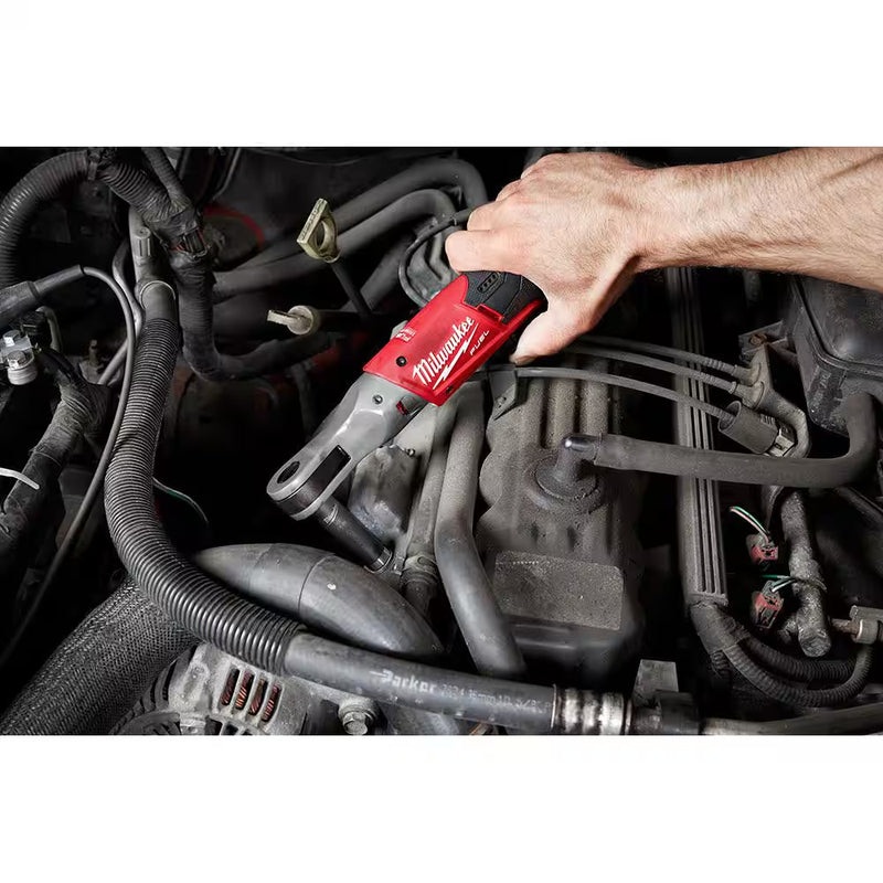M12 FUEL 12V Lithium-Ion Brushless Cordless 3/8 In. Ratchet (Tool-Only) - Puck's