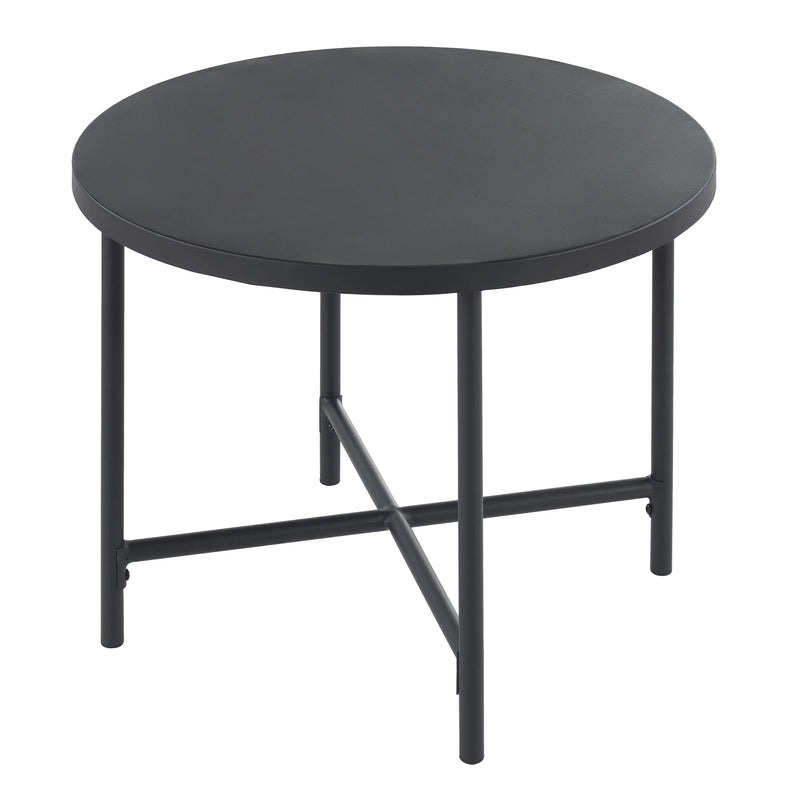 Logan 4-Piece Outdoor Conversation Set, Dark Gray - Puck's