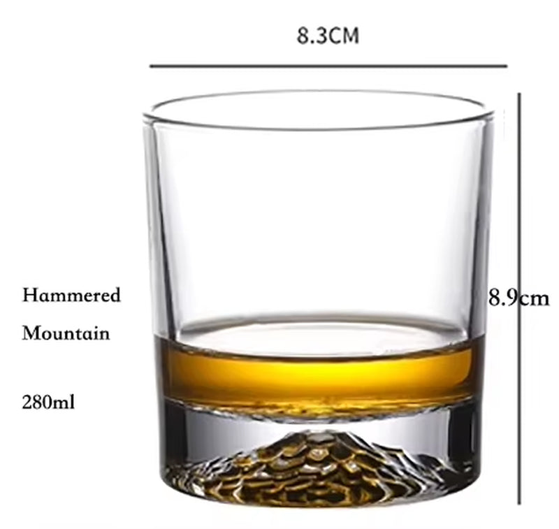 Whiskey Glasses,Scotch Glasses,Old Fashioned Whiskey Glasses/Perfect Gift for Scotch Lovers/Style Glassware for Bourbon/Rum - Puck's