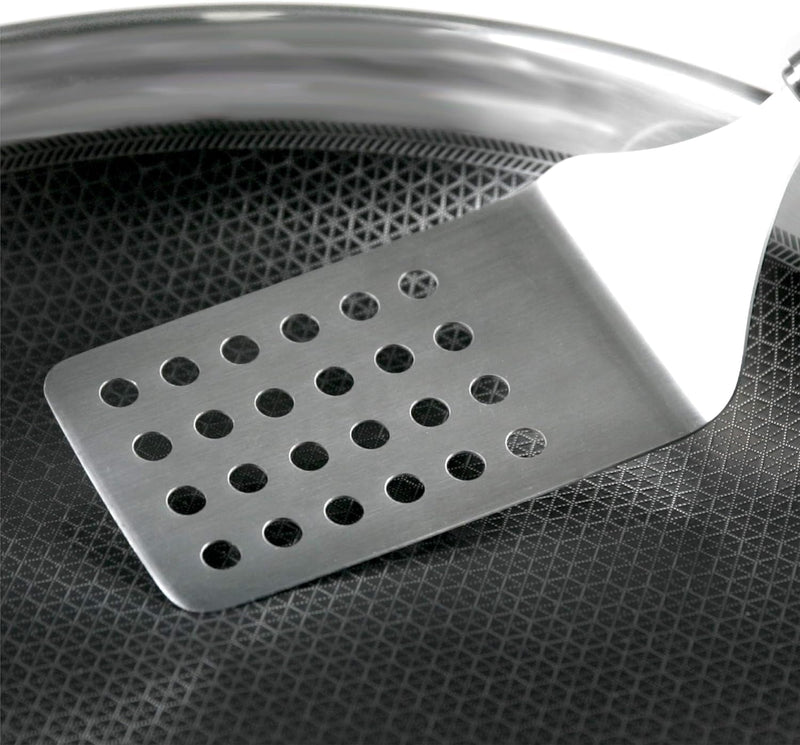 Quick Release 8-Inch Stainless Steel Nonstick Frying Pan - Induction Cookware - Stainless Steel Pan - Puck's