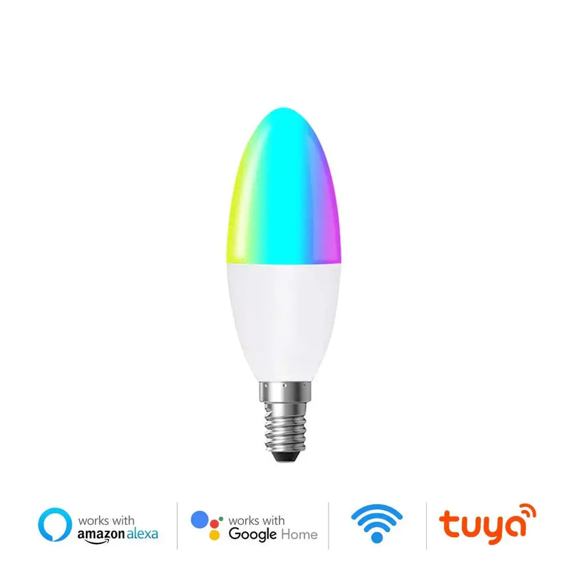 5W WiFi Smart Candle Bulb - Puck's