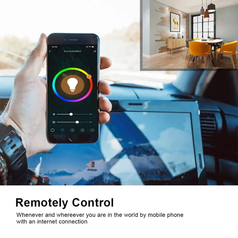 5W WiFi Smart Candle Bulb - Puck's
