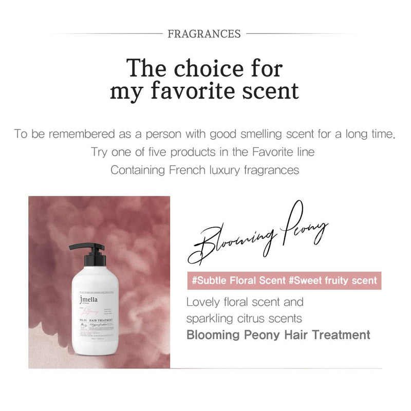 in FRANCE Blooming Peony Conditioner 16.9 Fl Oz. with Luxury Frangrance- Chemical Free -17 Types of Amino Acid Complex-Made by French Perfumer - Puck's