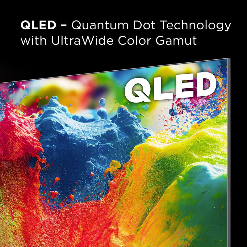 85” Class Q Class 4K QLED, 120Hz, Local Dimming, Dolby Vision HDR & Dolby Atmos, up to 240Hz VRR Gaming, Smart TV with Google TV, Including Built-In Google Assistant with Voice Remote, 85Q750G - Puck's