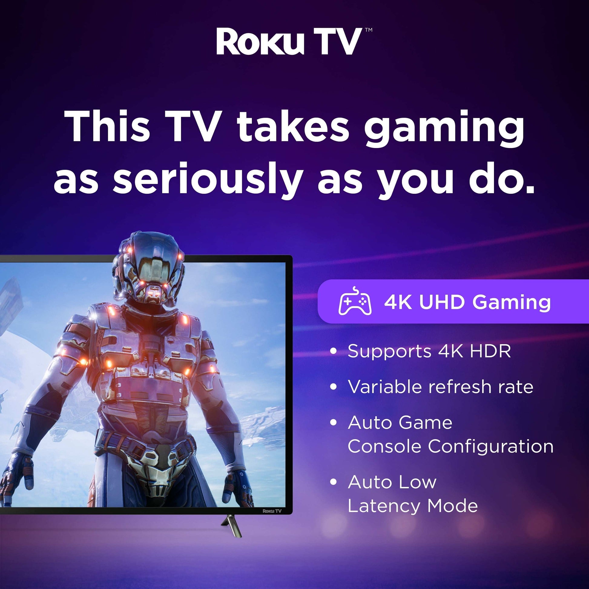 50" Class 4K UHD LED LCD Roku Smart TV HDR R6 Series 50R6E3 - Puck's