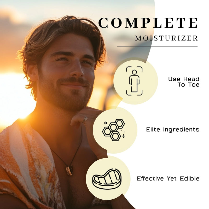 Vanman'S - Whipped Tallow - Body Butter with No Essential Oils - Body Moisturizer with Grass-Fed/Finished Beef Tallow for Skin - Organic Shea Butter, Cold Pressed Olive Oil and Raw Honey - 4 Oz - Puck's