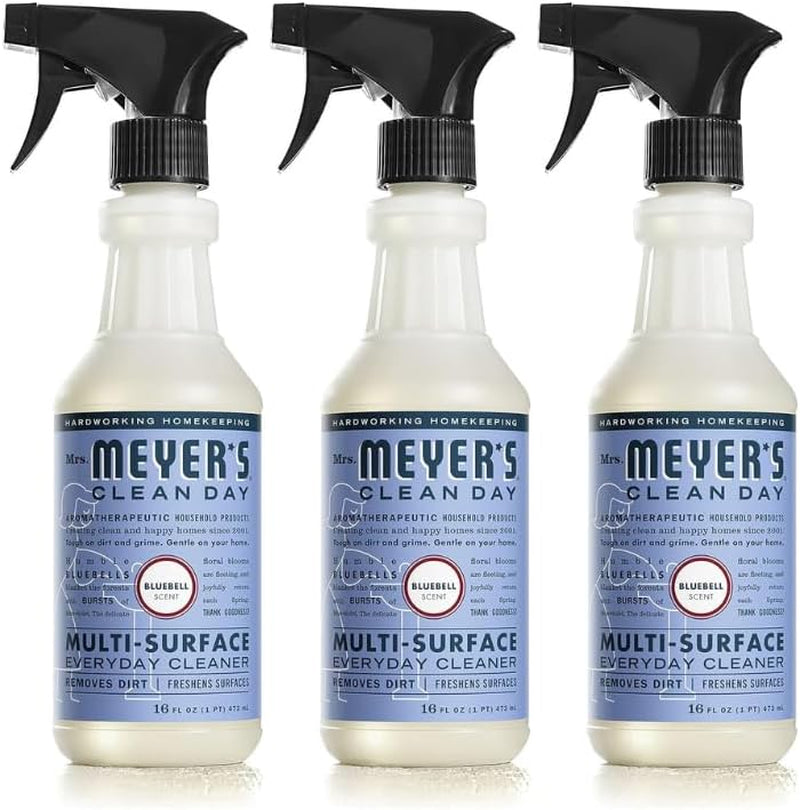 Mrs. Meyer'S All-Purpose Cleaner Spray, Bluebell, 16 Fl. Oz - Pack of 3 - Puck's