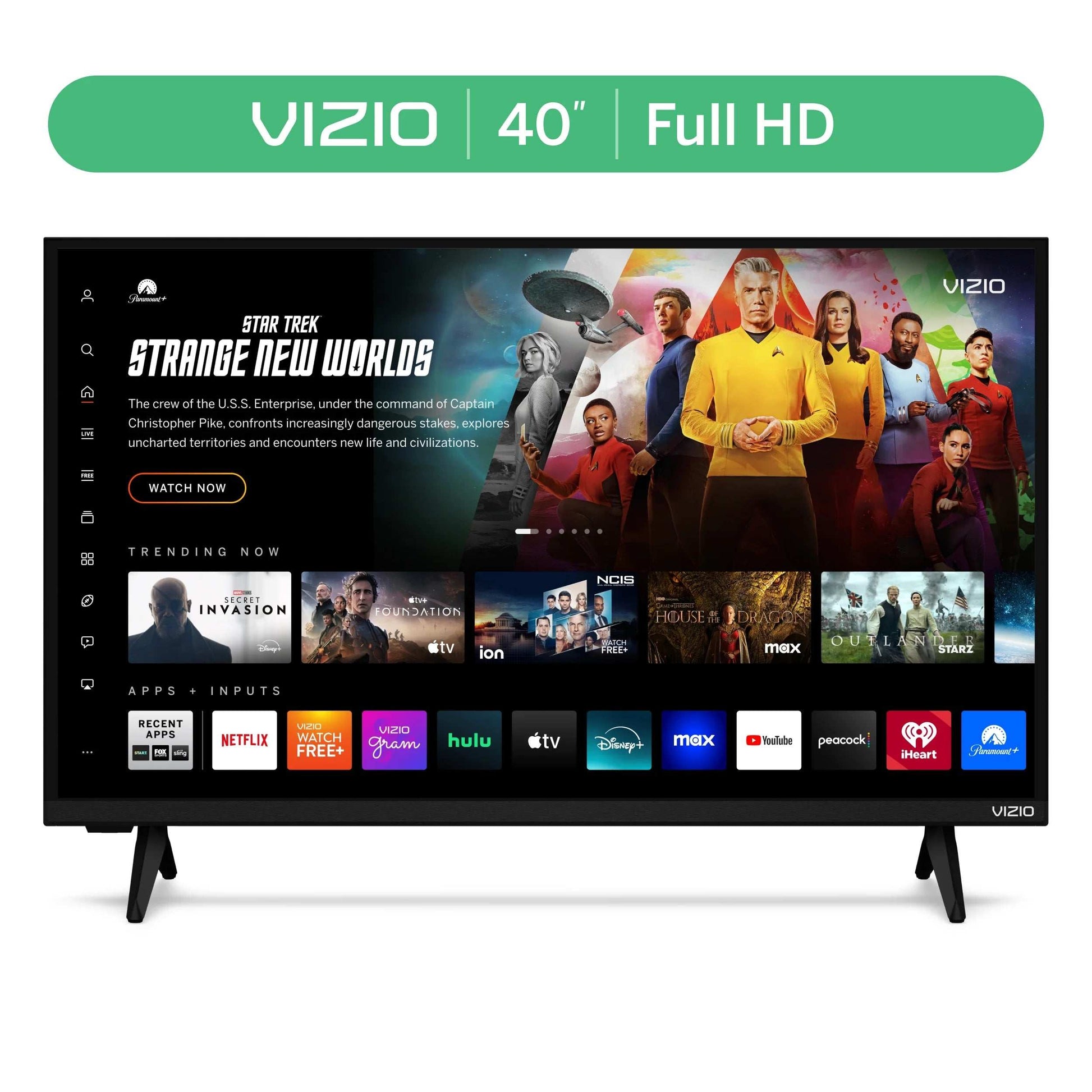 40" Class Full HD 1080P LED Smart TV (New) VFD40M-08 - Puck's