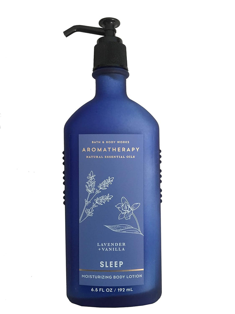Bath and Body Works Body Lavender and Vanilla Body Lotion with Natural Essential Oils - 2 Pack