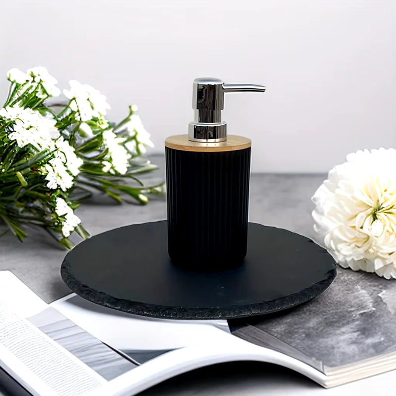 4Pcs Bathroom Accessories Set Plastic Bathroom Accessories Toothbrush Holder Mouthwash Cup Soap Dispenser Soap Dish - Puck's
