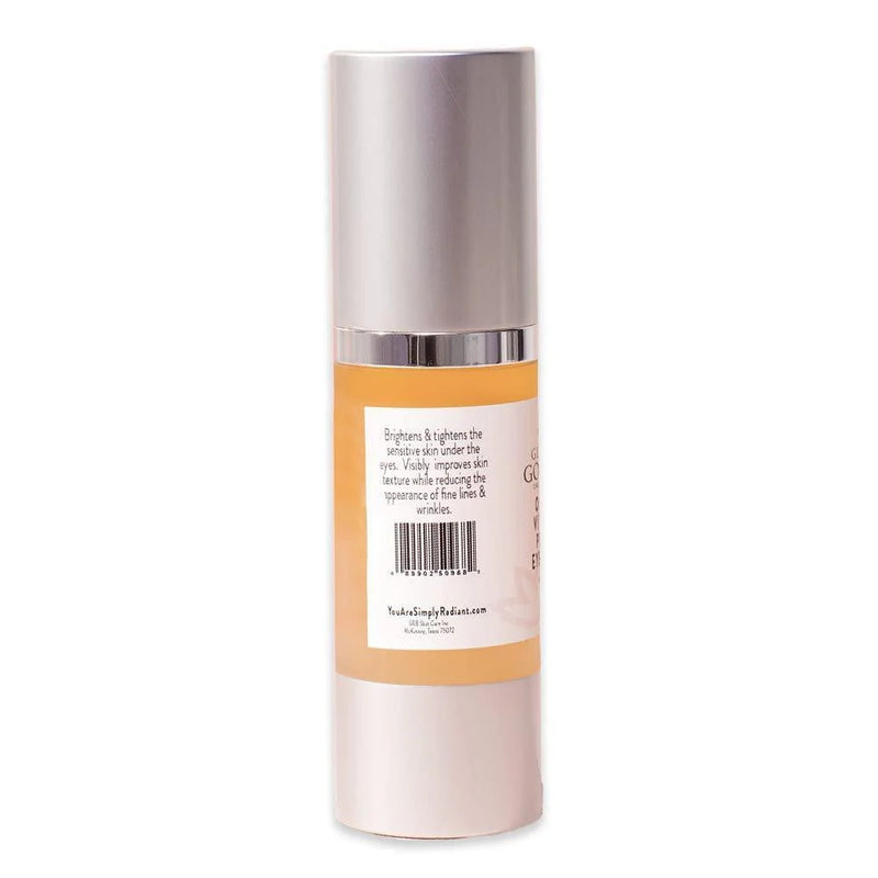 Organic Vitamin C Peptide Eye Serum for Dark Circles 1 Oz Lavender Lemon Scent - Puck's