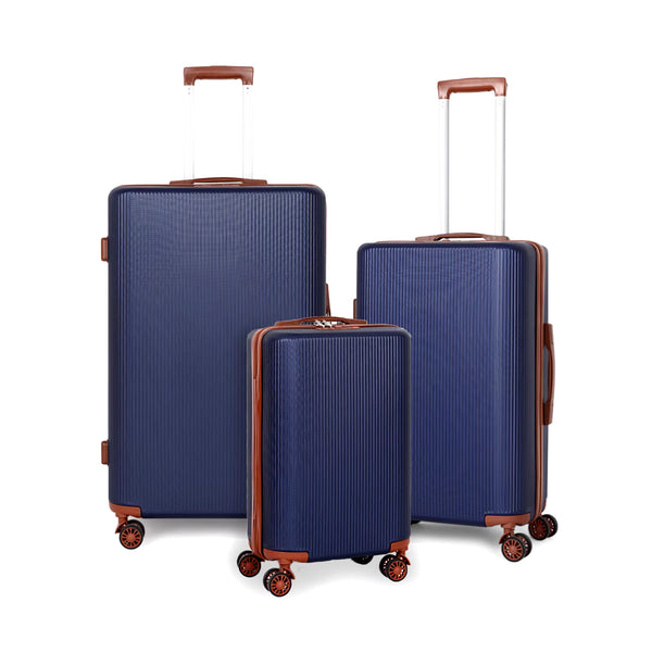 3PCS Luggage Set Hardside Luggage with Spinner Wheels for Travel Boarding Luggage Big Capacity Luggage TSA Lock - Puck's