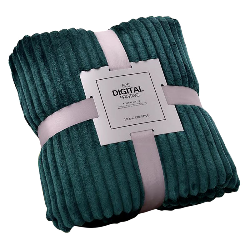 Warm Soft Flannel Bedspread Hugging Blanket Suitable for Sofa Bed Coral Fluffy Blankets Home Textile Sofa Throw Blanket 100X70Cm - Puck's