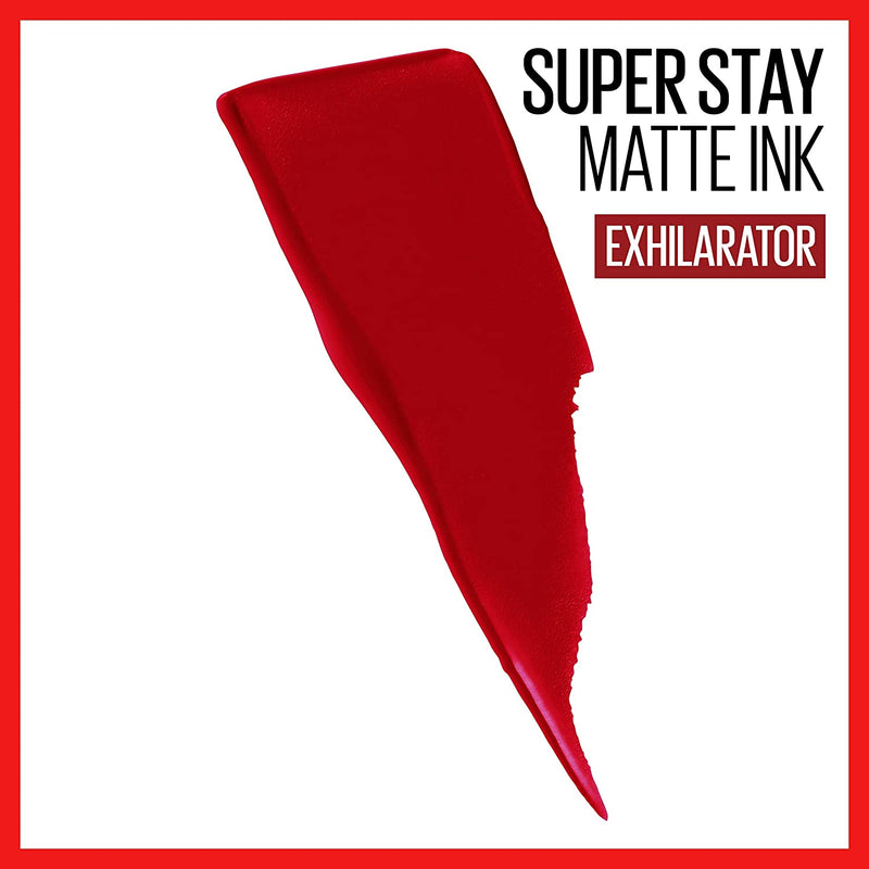 Super Stay Matte Ink Liquid Lipstick Makeup, Long Lasting High Impact Color & Color Sensational Lipstick, Lip Makeup, Matte Finish, Hydrating Lipstick, Nude, Pink, Red - Puck's