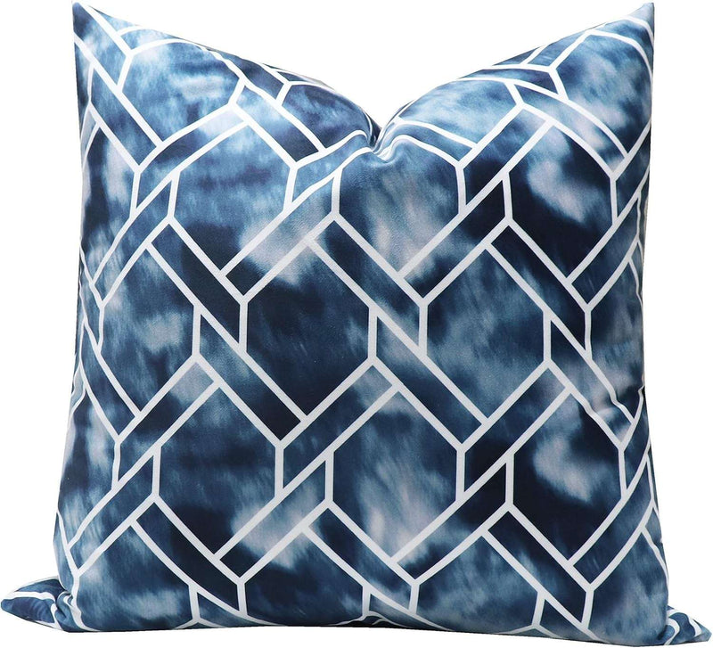 Gradient Throw Pillow Cover Decorative Print Accent Cushion Cover for Couch Sofa 20 X 20 Inches - Puck's