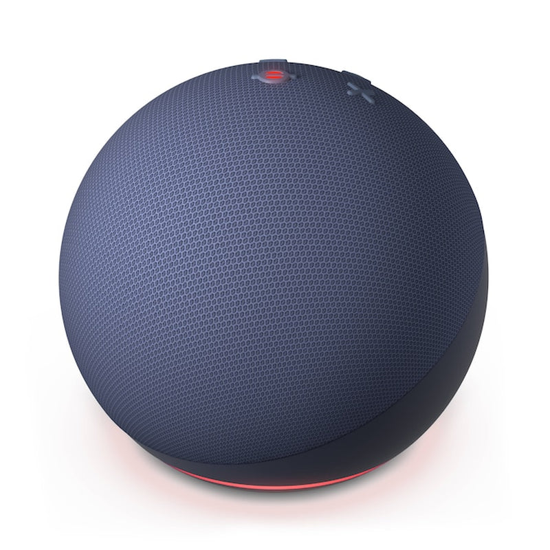 Echo Dot (5Th Gen, 2022 Release) with Bigger Vibrant Sound, Helpful Routines and Alexa - Deep Sea Blue - Puck's