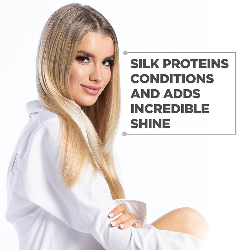 Silk Therapy Conditioner, Moisturizes & Conditions Hair for Incredible Shine, Sulfate, Paraben, & Cruelty-Free, 34 Oz - Puck's