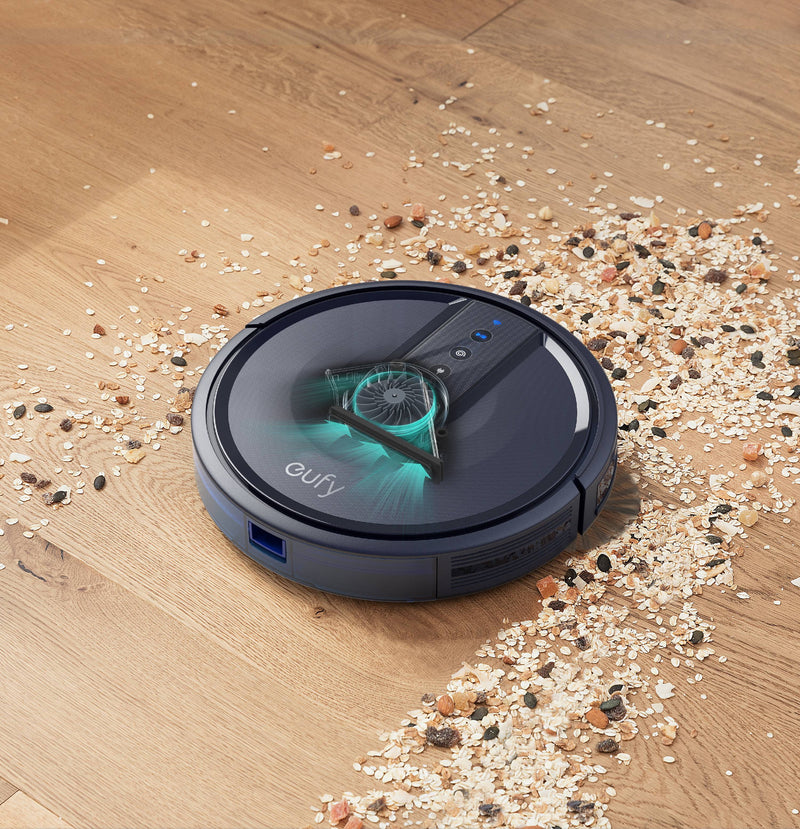 25C Wi-Fi Connected Robot Vacuum, Great for Picking up Pet Hairs, Quiet, Slim - Puck's