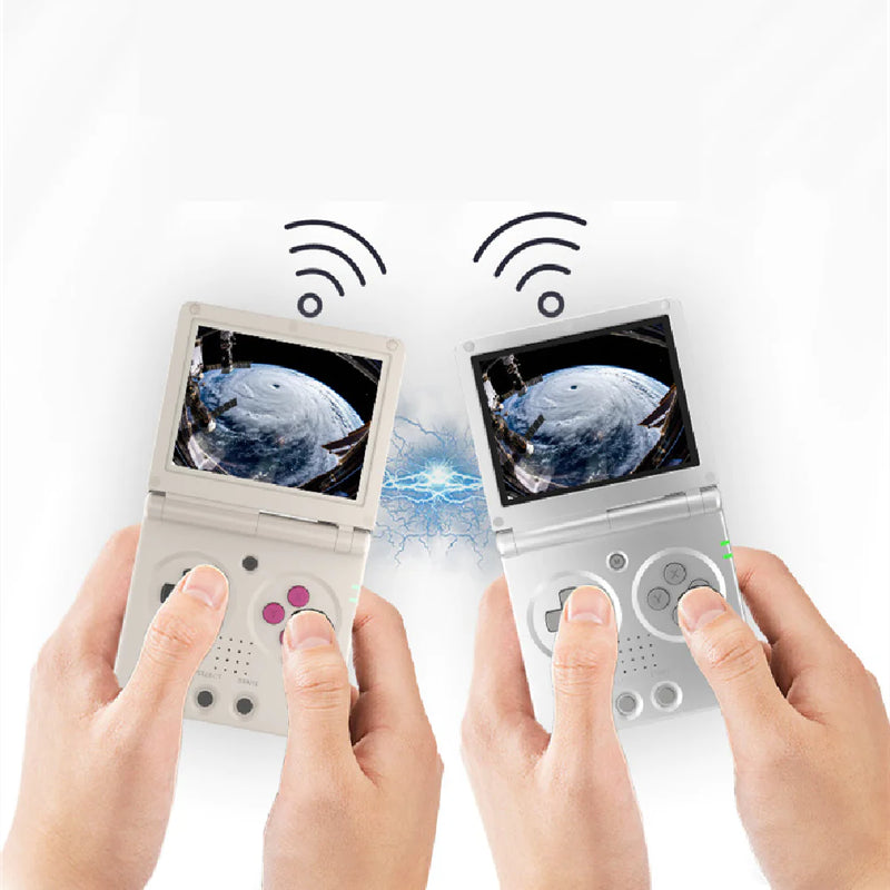 AMPOWN RG35XXSP Foldable Retro Handheld Game Console - Puck's