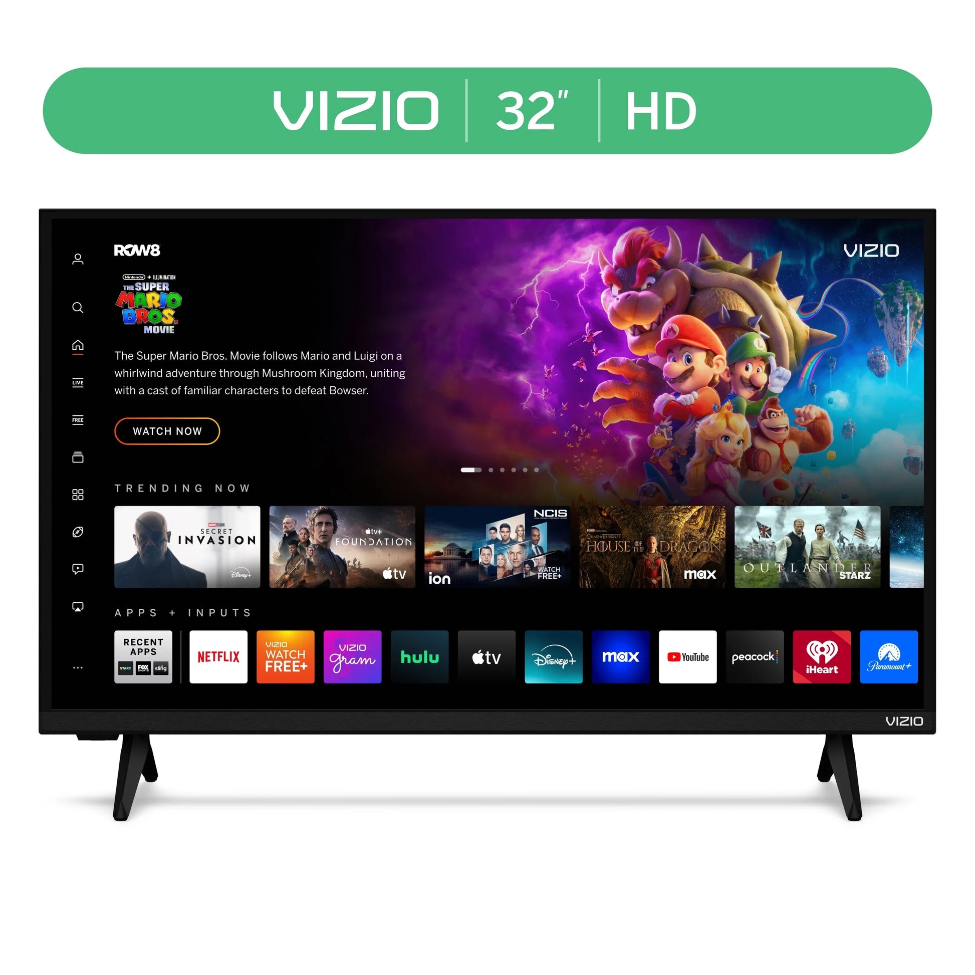 32” Class HD 720P LED Smart TV (New) VHD32M-08 - Puck's