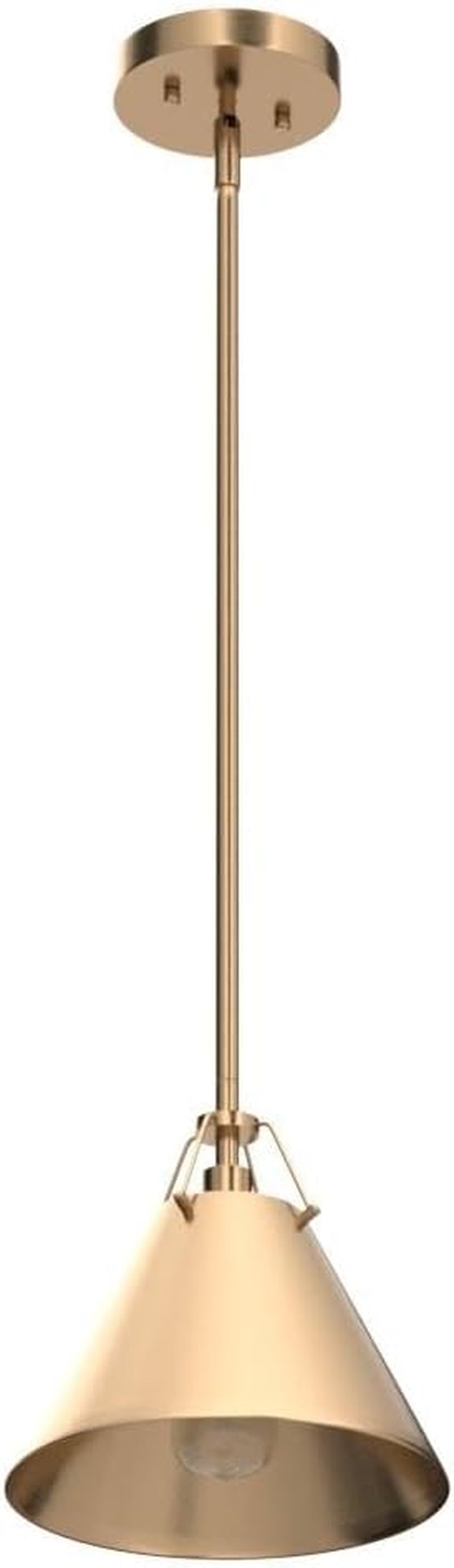 Gold Pendant Lighting, Modern Hanging Light Fixture for Kitchen Island, Hallway, Dining Room, Foyer and Bedroom - Puck's