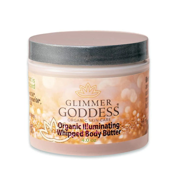 Super Level 3 Bronze Shimmer Organic Whipped Body Butter Moisturizing 4.0 Fl Oz - Puck's