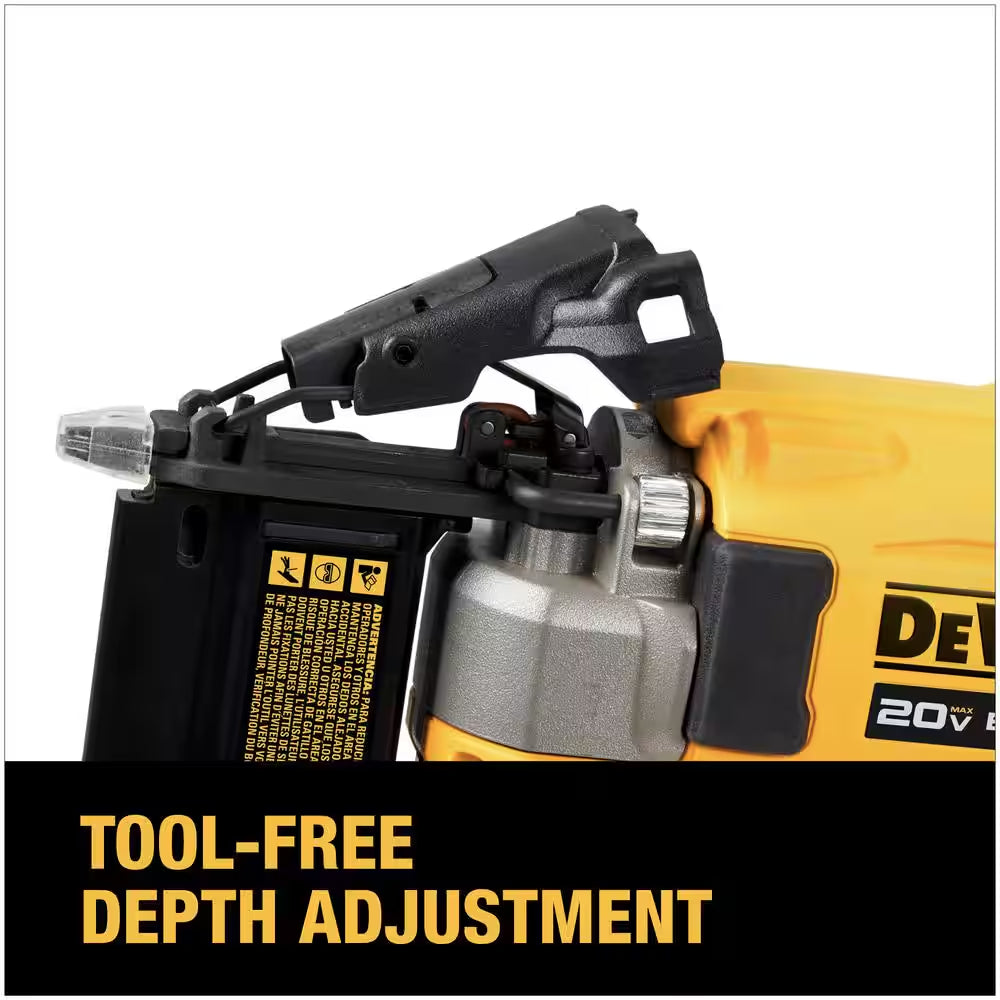 ATOMIC 20V MAX Lithium Ion Cordless 23 Gauge Pin Nailer Kit with 2.0Ah Battery and Charger - Puck's