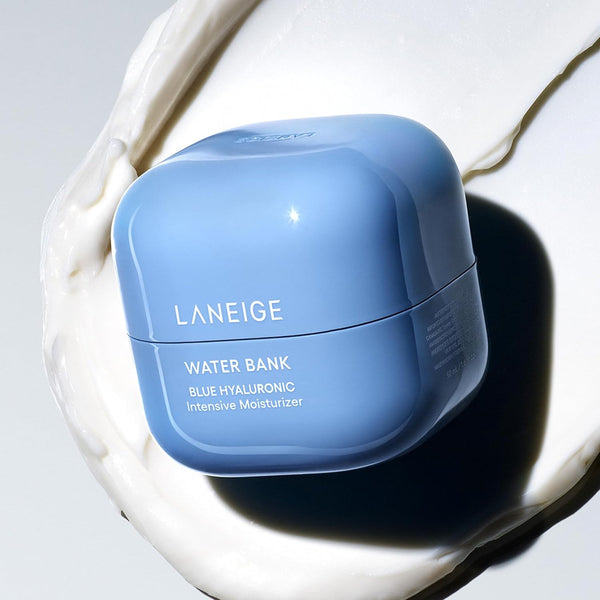 Water Bank Blue Hyaluronic Intensive Moisturizer with Peptides + Squalane: Eczema-Prone Skin, Barrier-Boosting, Nourish, Dryness - Puck's