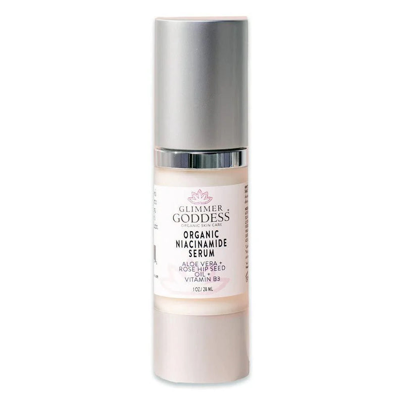 Organic anti Aging Serum with Niacinamide Vitamin B3 Tightens Pores Reduces 1 Oz - Puck's
