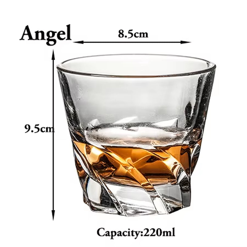 Whiskey Glasses,Scotch Glasses,Old Fashioned Whiskey Glasses/Perfect Gift for Scotch Lovers/Style Glassware for Bourbon/Rum - Puck's
