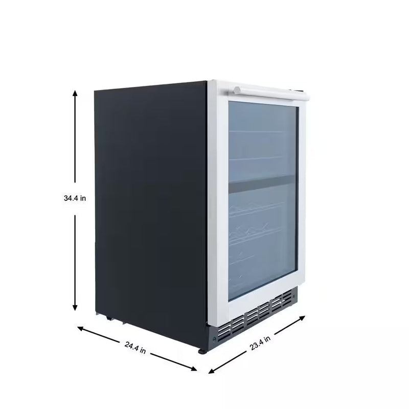 44 Bottle Dual Zone Wine Cooler in Stainless Steel - Puck's