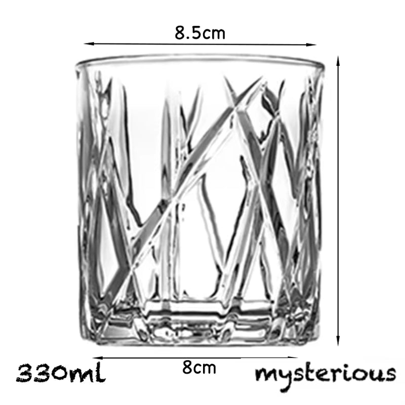 Whiskey Glasses,Scotch Glasses,Old Fashioned Whiskey Glasses/Perfect Gift for Scotch Lovers/Style Glassware for Bourbon/Rum - Puck's