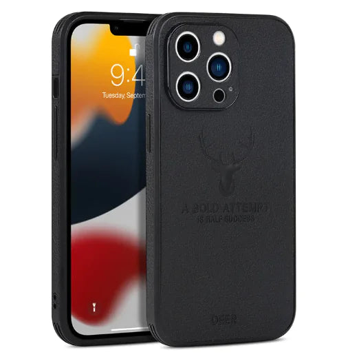 Soft Touch Leather Case - Puck's