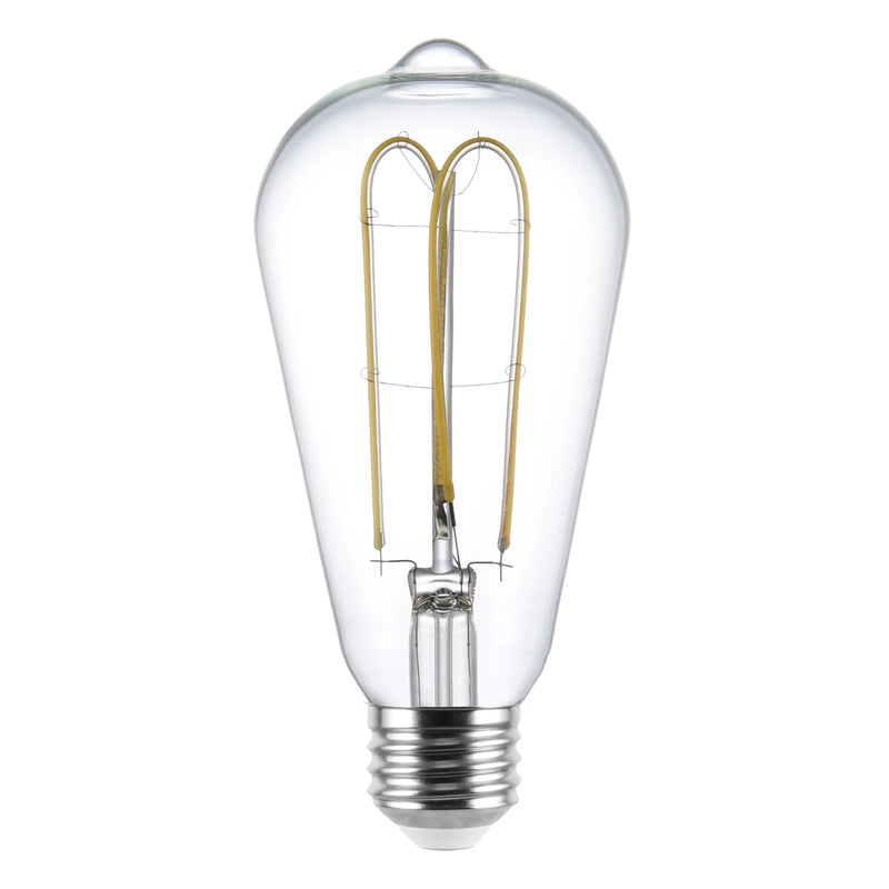 ST19 LED Vintage Bulb 4W(40 Equivalent) Daylight, Dimmable E26 Base(2 Pack) - Puck's
