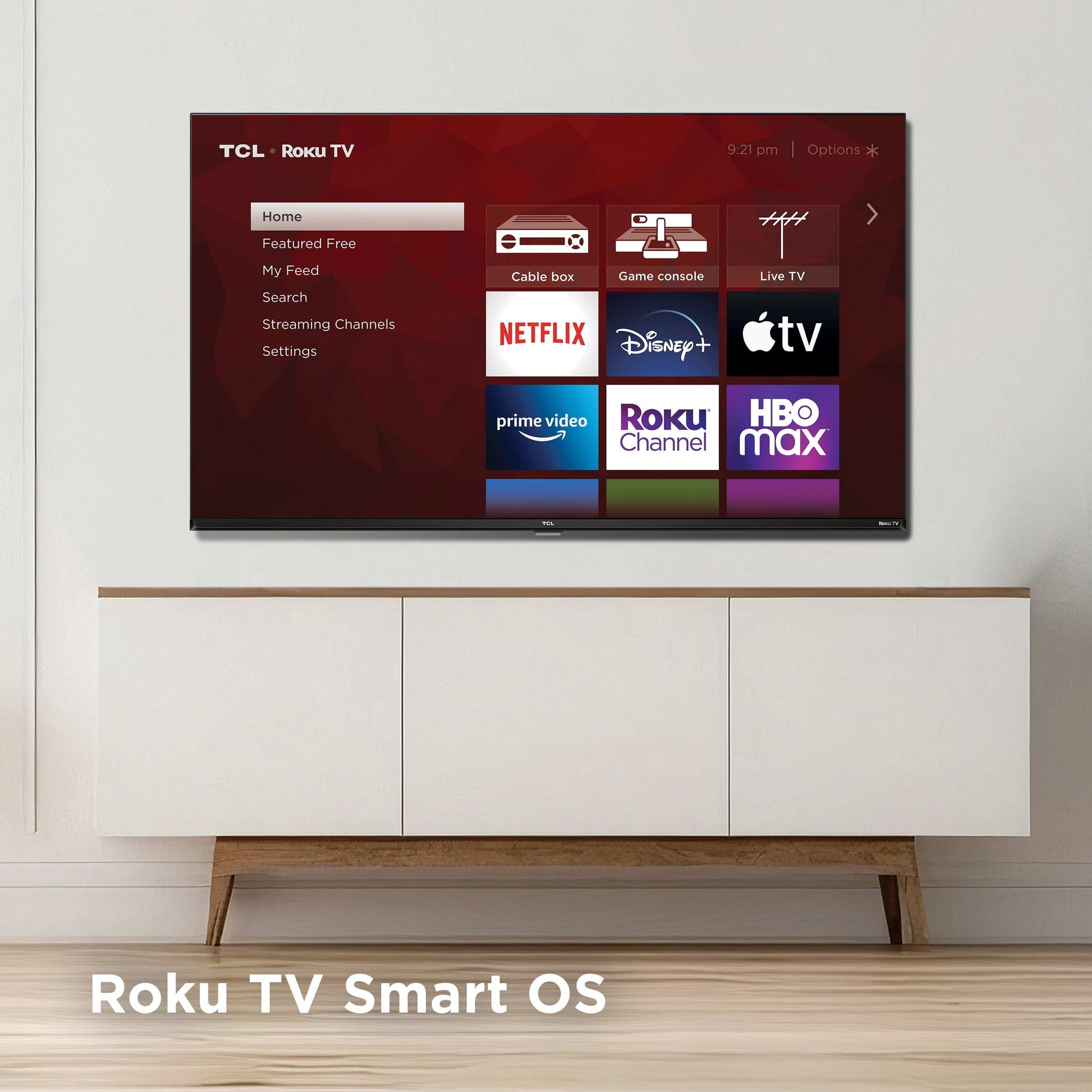 43" Class S3 (43S310R) 1080P FHD LED Smart TV with Roku TV (New) - Puck's