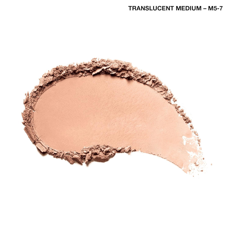 Trublend Pressed Powder, 004 Translucent Medium , 0.39 Ounce (Pack of 1) - Puck's