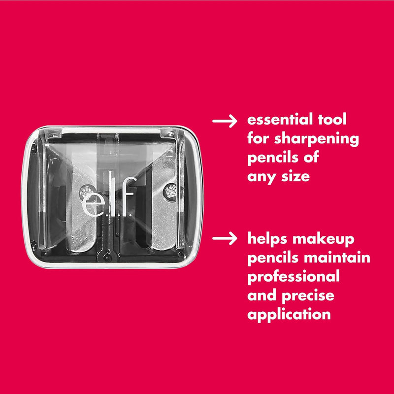 , Dual-Pencil Sharpener, Convenient, Essential Tool, Sharpens, Easy to Clean, Travel-Friendly, Compact, Includes Bonus Small Sharpener - Puck's