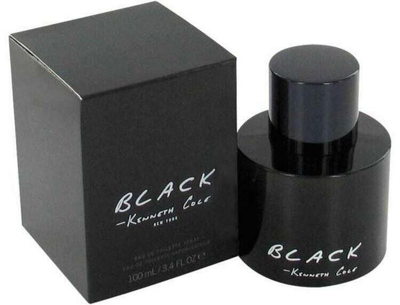 KENNETH COLE BLACK Cologne for Men 3.4 Oz EDT Spray New in Box - Puck's