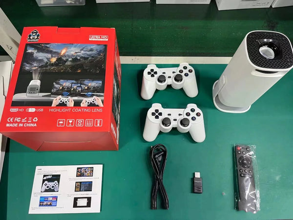 HY3000 4K 720P Android 11 Wifi6 Projector - Puck's