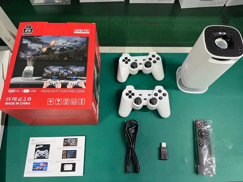 HY3000 4K 720P Android 11 Wifi6 Projector - Puck's