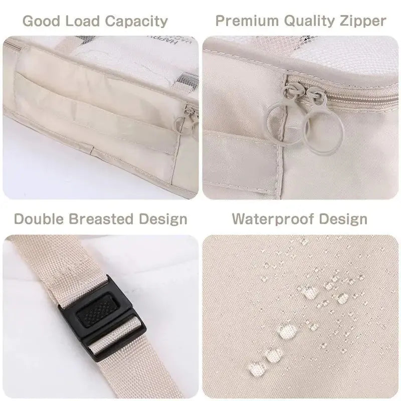 8 Pieces Large Capacity Luggage Storage Bags - Puck's