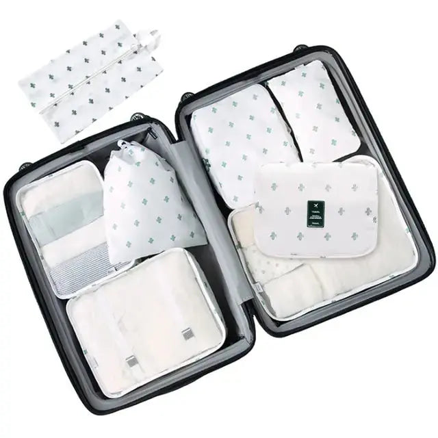 8 Pieces Large Capacity Luggage Storage Bags - Puck's