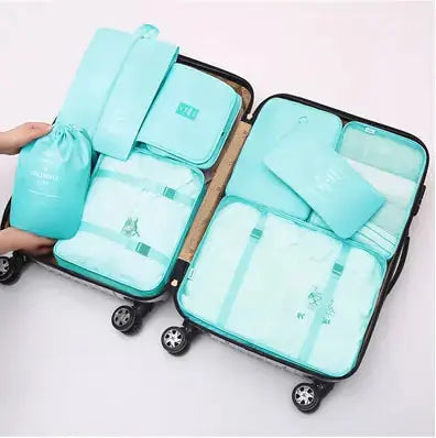 8 Pieces Large Capacity Luggage Storage Bags - Puck's