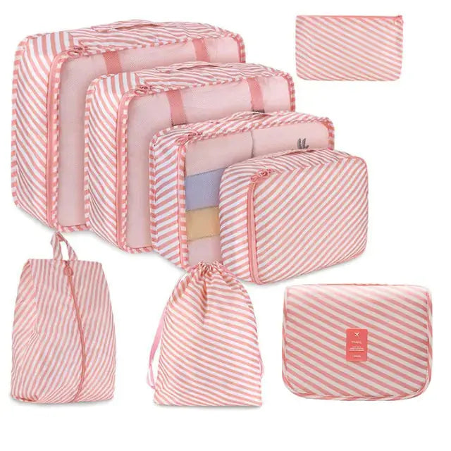 8 Pieces Large Capacity Luggage Storage Bags - Puck's