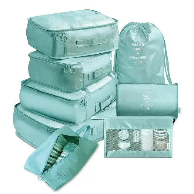 8 Pieces Large Capacity Luggage Storage Bags - Puck's