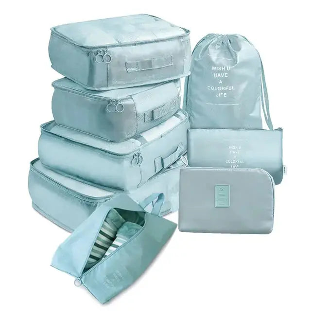 8 Pieces Large Capacity Luggage Storage Bags - Puck's