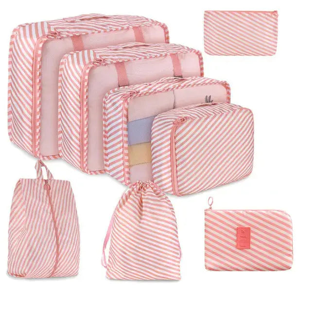 8 Pieces Large Capacity Luggage Storage Bags - Puck's