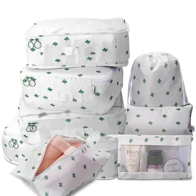8 Pieces Large Capacity Luggage Storage Bags - Puck's