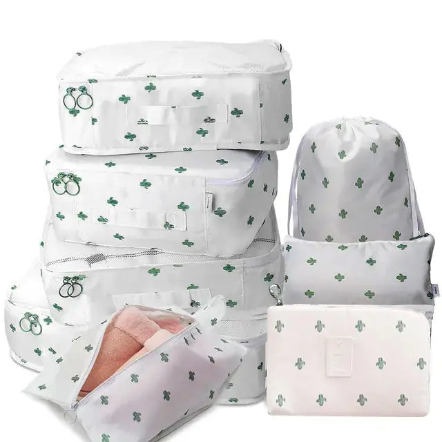 8 Pieces Large Capacity Luggage Storage Bags - Puck's
